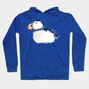 Puffin nature elements art Hoodie